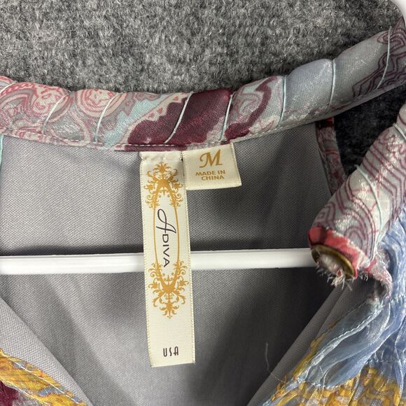 Adiva Top Blouse Womens Size M Hippie Ethereal Boho Festival Fairy - Picture 3 of 10